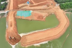 为围堰填建供给了强无力